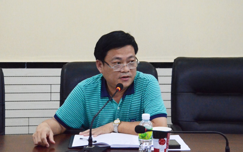 7月14日，黨委書記王承慶作下半年工作要求（宣傳部 邱丹丹攝影）.jpg