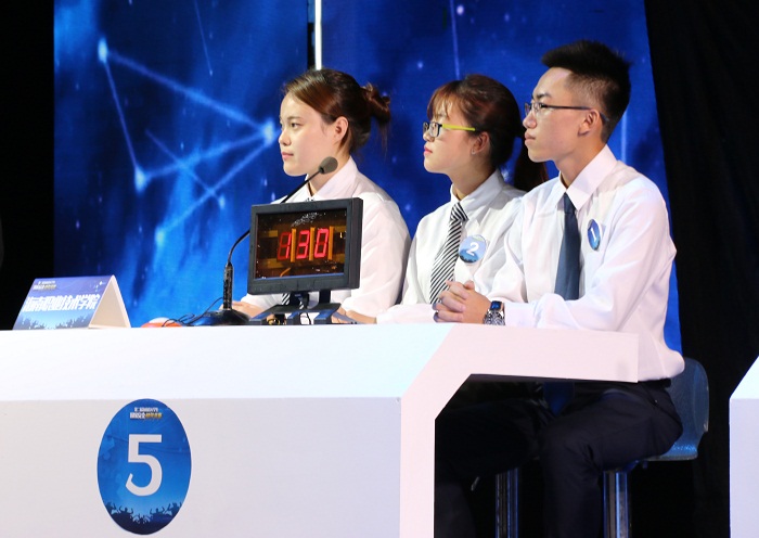 我校代表隊比賽現(xiàn)場(海職青年記者團 李菊霞攝影）.jpg